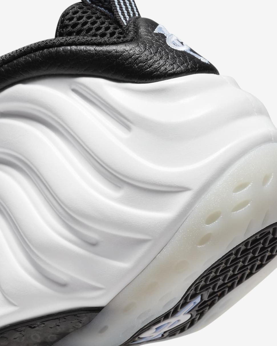 Nike Air Foamposite 1 White/Black/Cobalt Bliss/Metallic Silver | Mens Nike Lifestyle