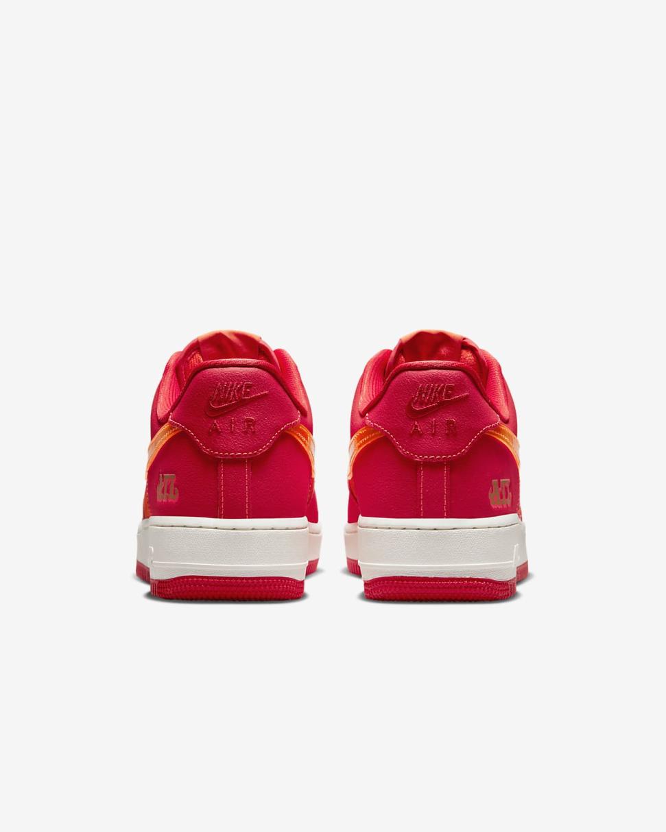 Nike Air Force 1 '07 "ATL" University Red/Picante Red/Sail/Bright Crimson | Mens Nike Lifestyle
