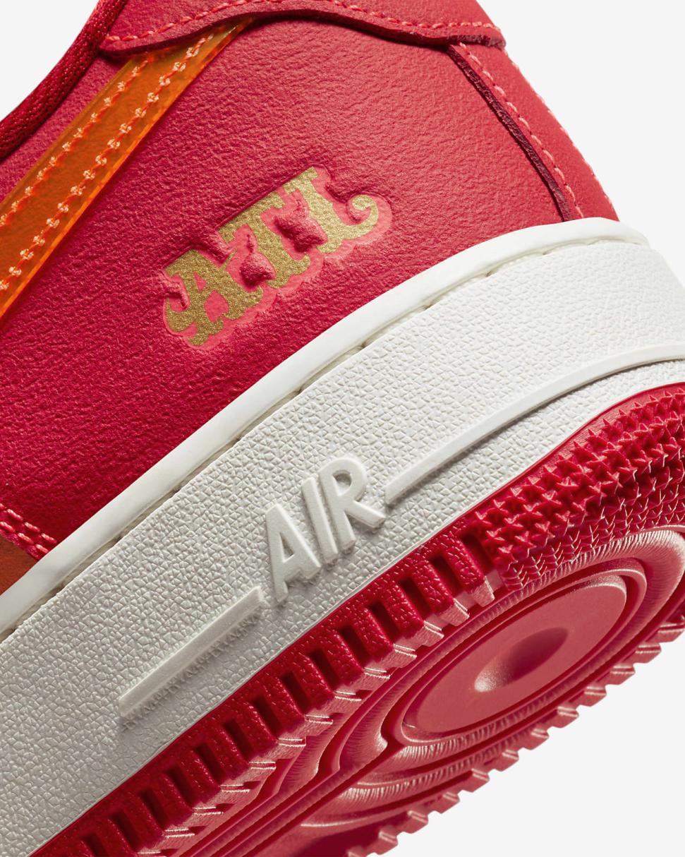 Nike Air Force 1 '07 "ATL" University Red/Picante Red/Sail/Bright Crimson | Mens Nike Lifestyle