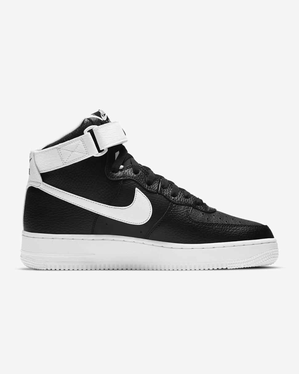 Nike Air Force 1 '07 High Black/White | Mens Nike Lifestyle