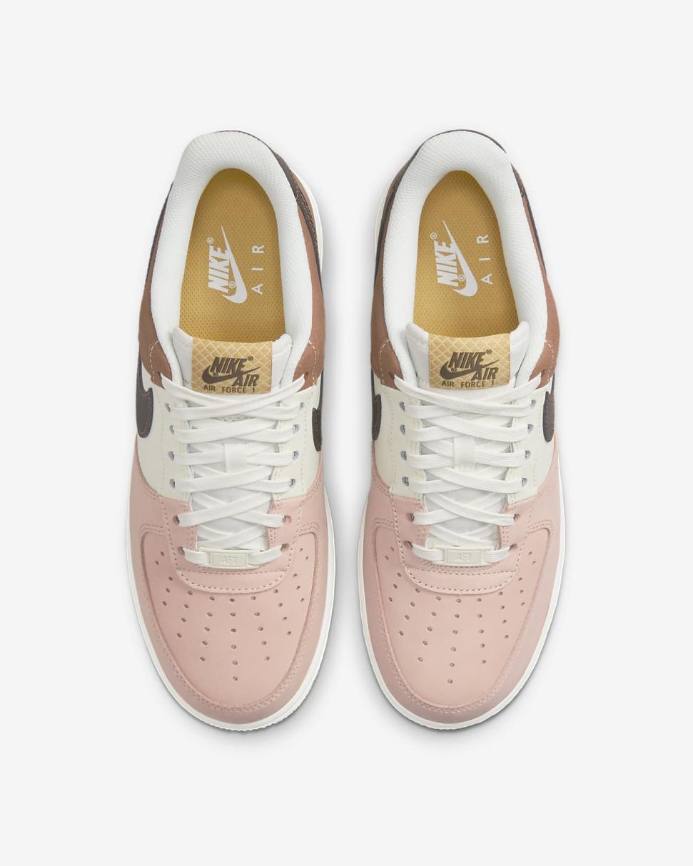 Nike Air Force 1 '07 LV8 Arctic Orange/Coconut Milk/Archaeo Brown/Velvet Brown | Mens Nike Lifestyle