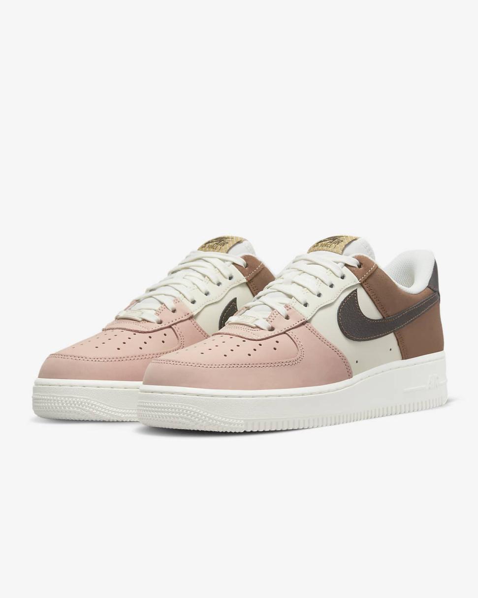 Nike Air Force 1 '07 LV8 Arctic Orange/Coconut Milk/Archaeo Brown/Velvet Brown | Mens Nike Lifestyle