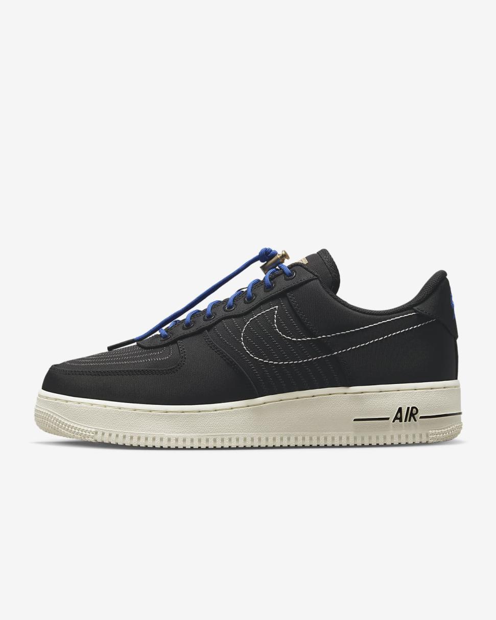 Nike Air Force 1 '07 LV8 Black/Black/Anthracite/Sail | Mens Nike Lifestyle