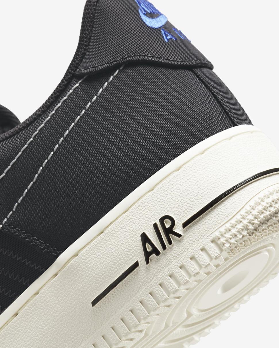 Nike Air Force 1 '07 LV8 Black/Black/Anthracite/Sail | Mens Nike Lifestyle