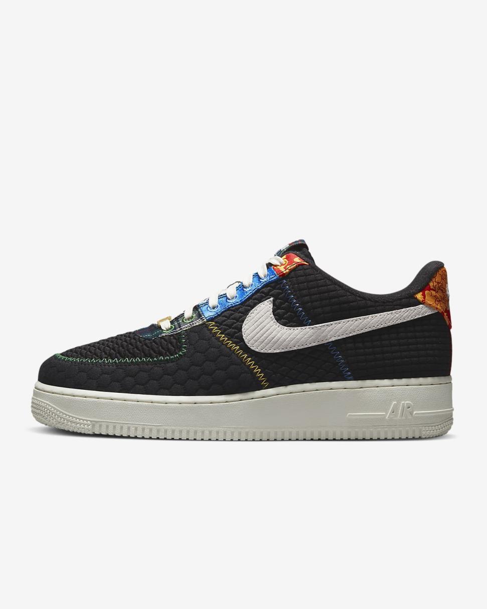 Nike Air Force 1 '07 LV8 Black/Sail/University Red/White | Mens Nike Lifestyle