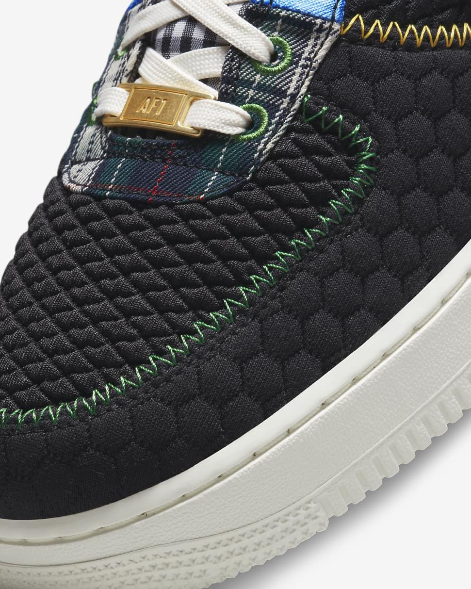 Nike Air Force 1 '07 LV8 Black/Sail/University Red/White | Mens Nike Lifestyle