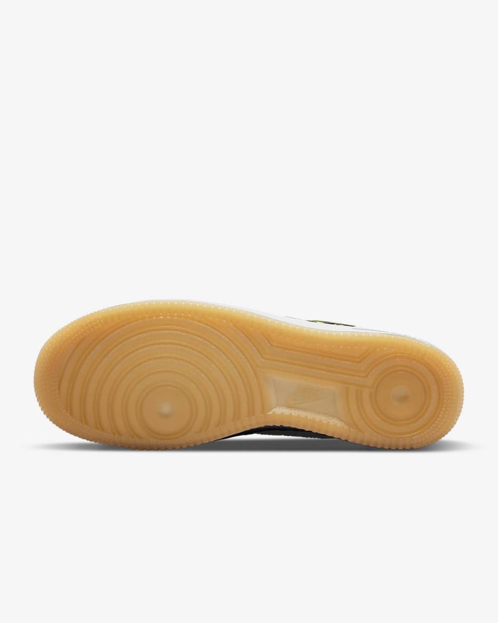 Nike Air Force 1 '07 LV8 Black/Treeline/White/Carbon Green | Mens Nike Lifestyle