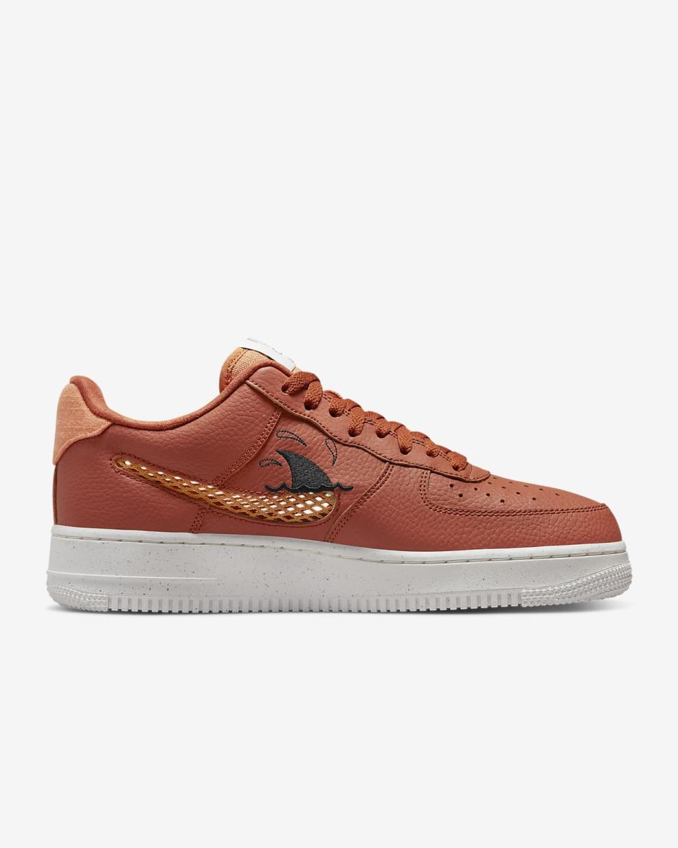 Nike Air Force 1 '07 LV8 Next Nature Burnt Sunrise/Black/Sail/Hot Curry | Mens Nike Lifestyle