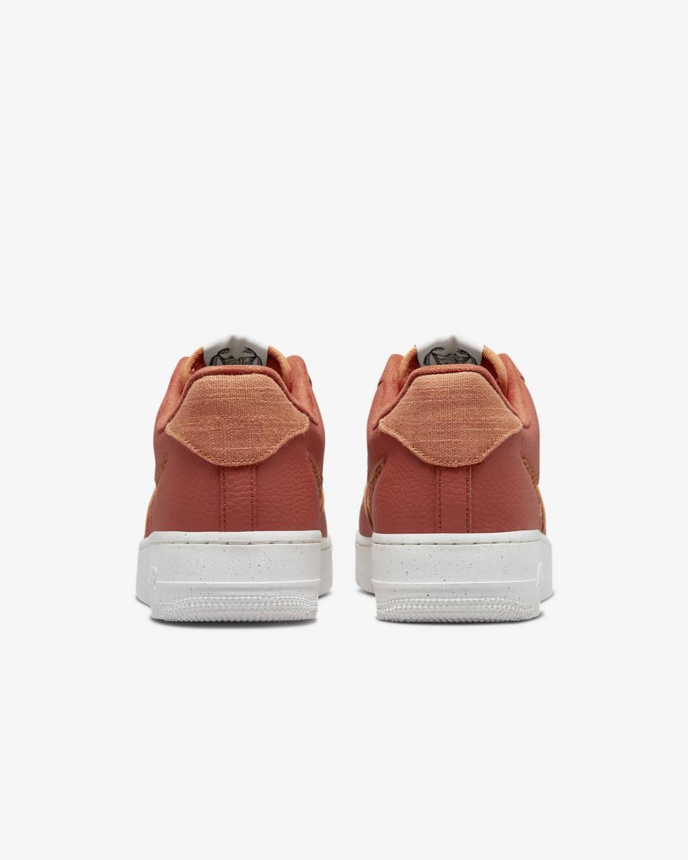 Nike Air Force 1 '07 LV8 Next Nature Burnt Sunrise/Black/Sail/Hot Curry | Mens Nike Lifestyle