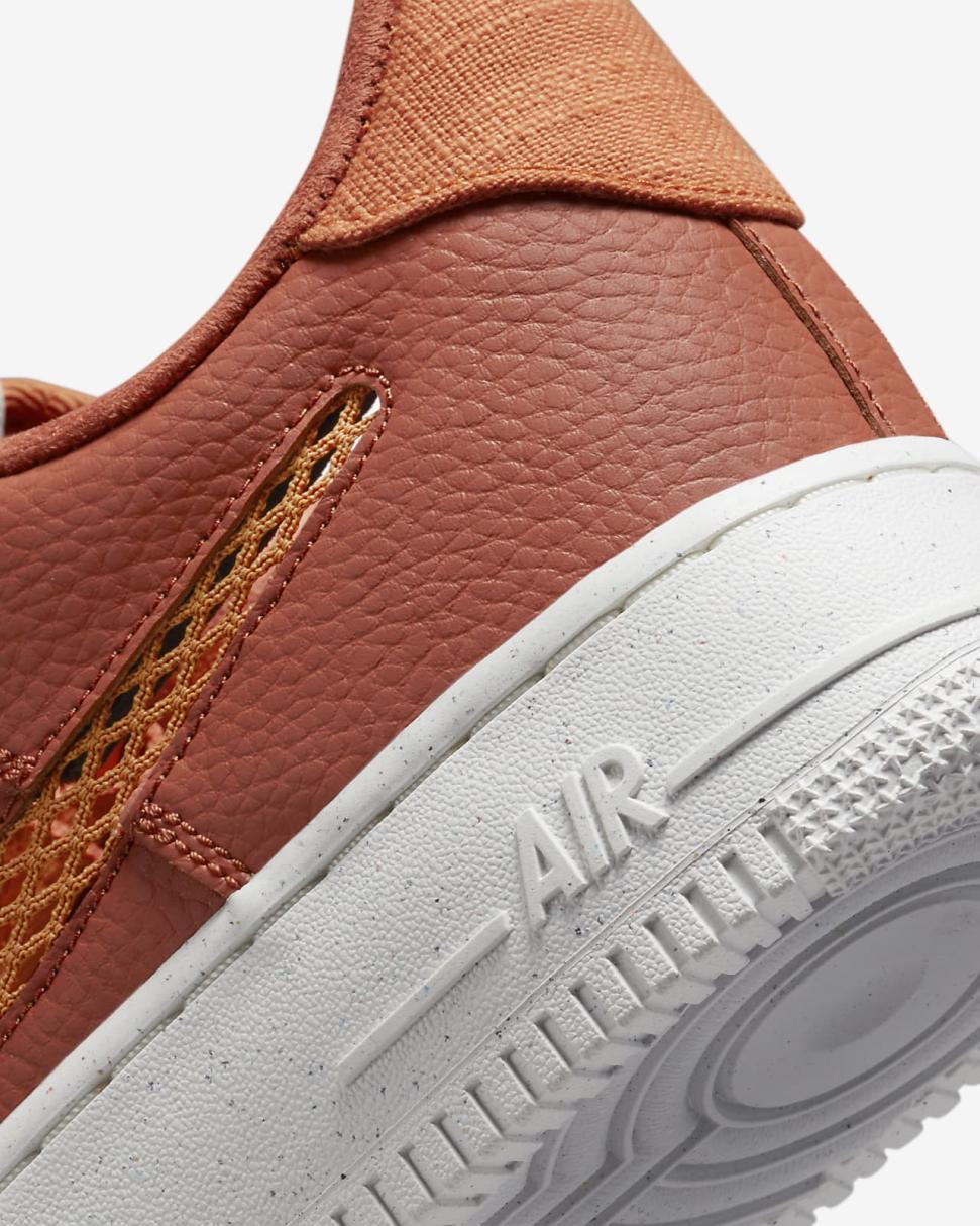Nike Air Force 1 '07 LV8 Next Nature Burnt Sunrise/Black/Sail/Hot Curry | Mens Nike Lifestyle