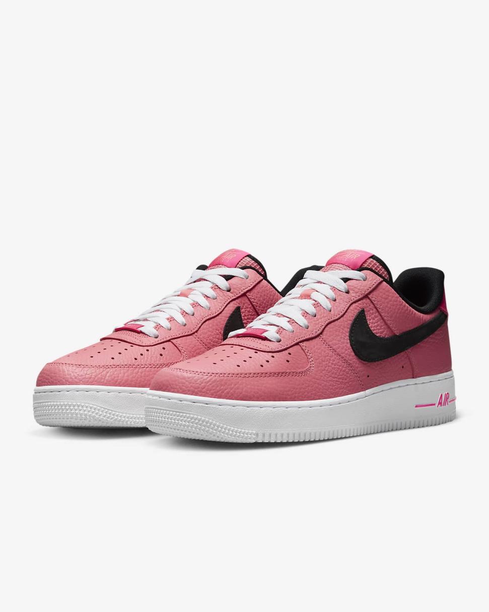 Nike Air Force 1 '07 LV8 Pink Gaze/White/Hyper Pink/Black | Mens Nike Lifestyle