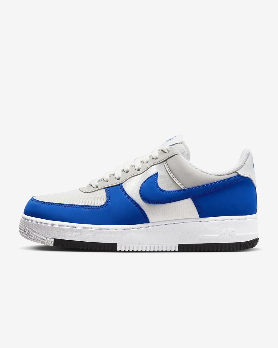 Nike Air Force 1 '07 LV8 Summit White/Neutral Grey/Game Royal/Game Royal | Mens Nike Lifestyle