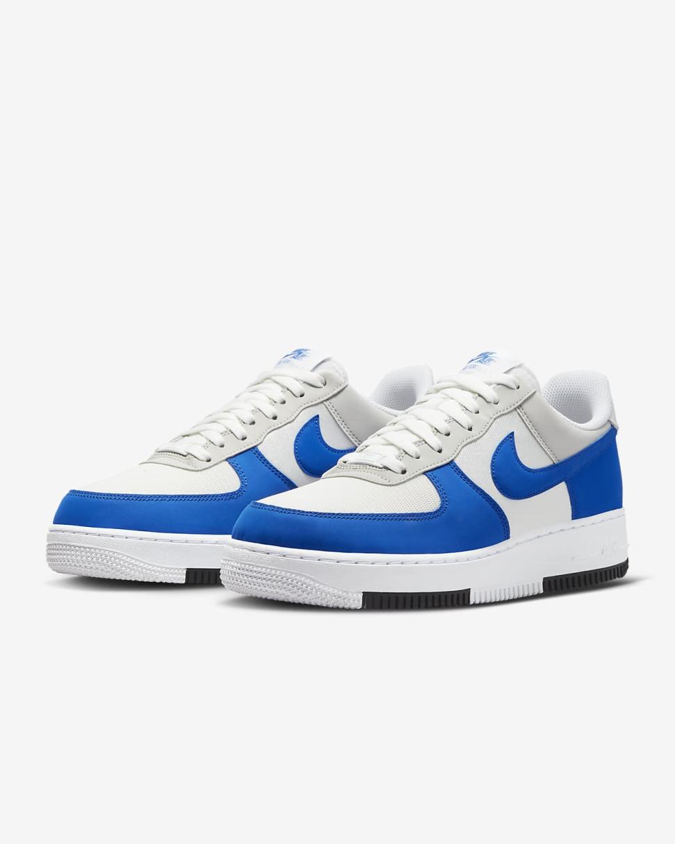 Nike Air Force 1 '07 LV8 Summit White/Neutral Grey/Game Royal/Game Royal | Mens Nike Lifestyle
