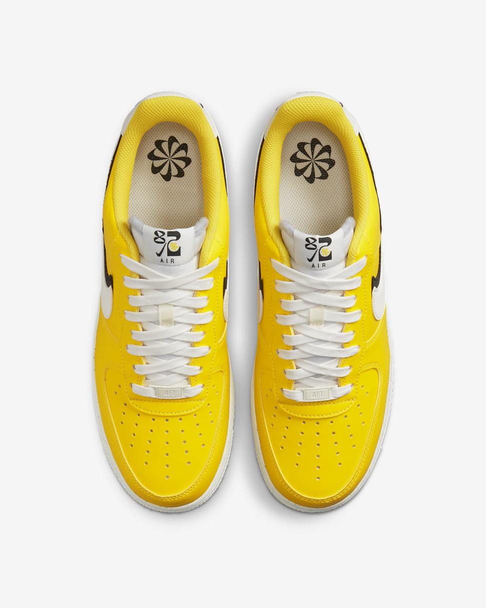 Nike Air Force 1 '07 LV8 Tour Yellow/Black/Tour Yellow/Sail | Mens Nike Lifestyle