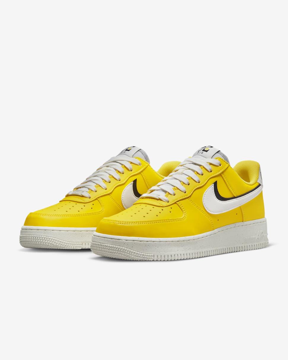 Nike Air Force 1 '07 LV8 Tour Yellow/Black/Tour Yellow/Sail | Mens Nike Lifestyle