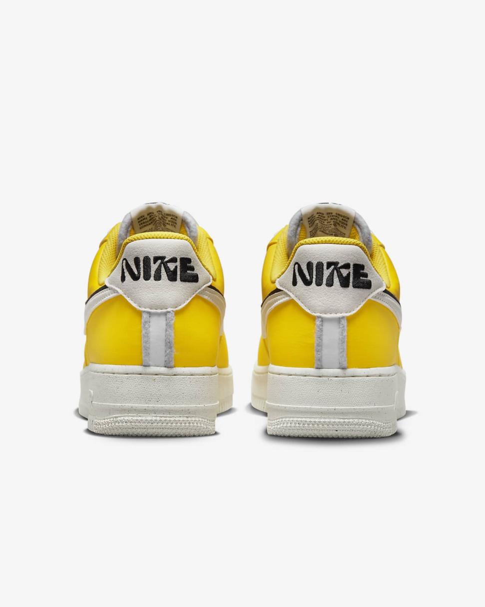 Nike Air Force 1 '07 LV8 Tour Yellow/Black/Tour Yellow/Sail | Mens Nike Lifestyle