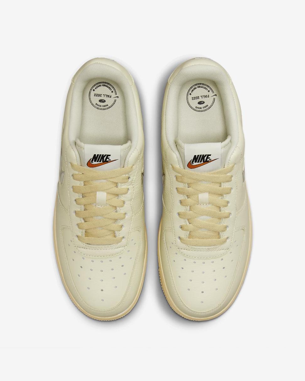 Nike Air Force 1 '07 LX Coconut Milk/Lemon Wash/Pale Vanilla/Light Bone | Womens Nike Lifestyle