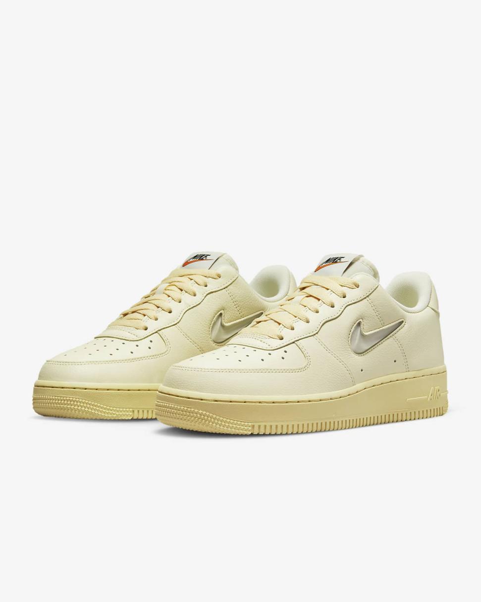 Nike Air Force 1 '07 LX Coconut Milk/Lemon Wash/Pale Vanilla/Light Bone | Womens Nike Lifestyle