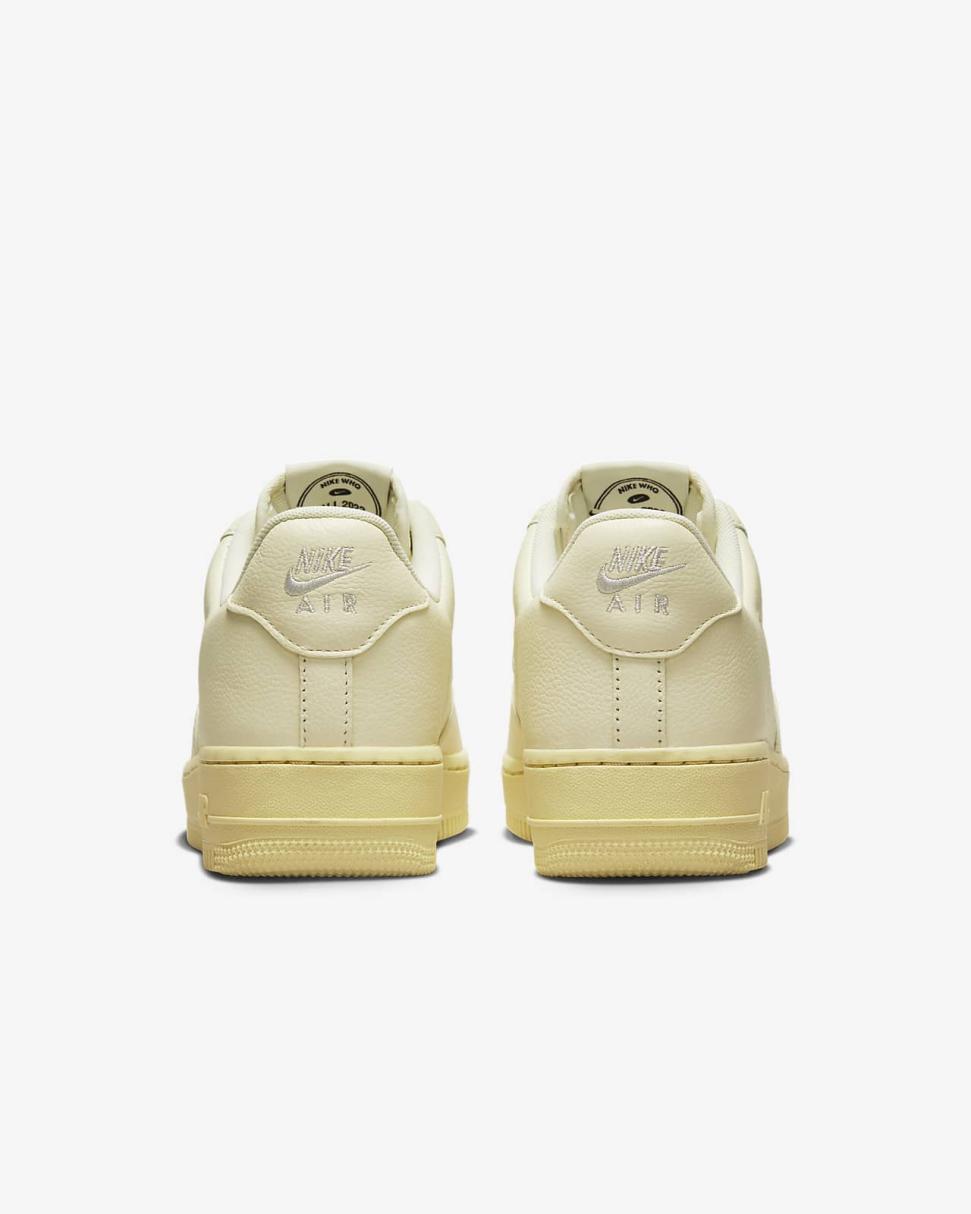 Nike Air Force 1 '07 LX Coconut Milk/Lemon Wash/Pale Vanilla/Light Bone | Womens Nike Lifestyle