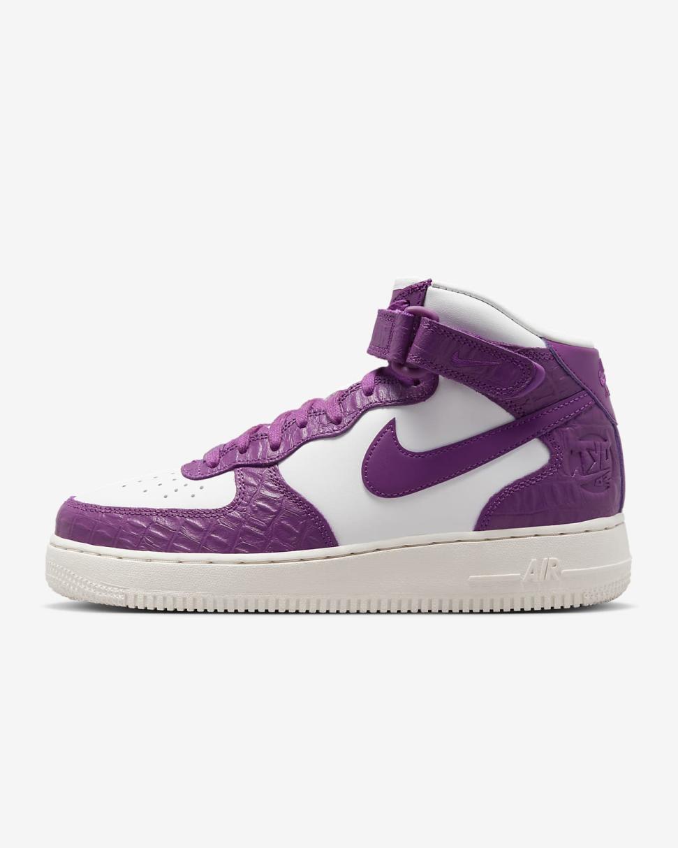Nike Air Force 1 '07 Mid LX Viotech/Summit White/Summit White/Viotech | Womens Nike Lifestyle