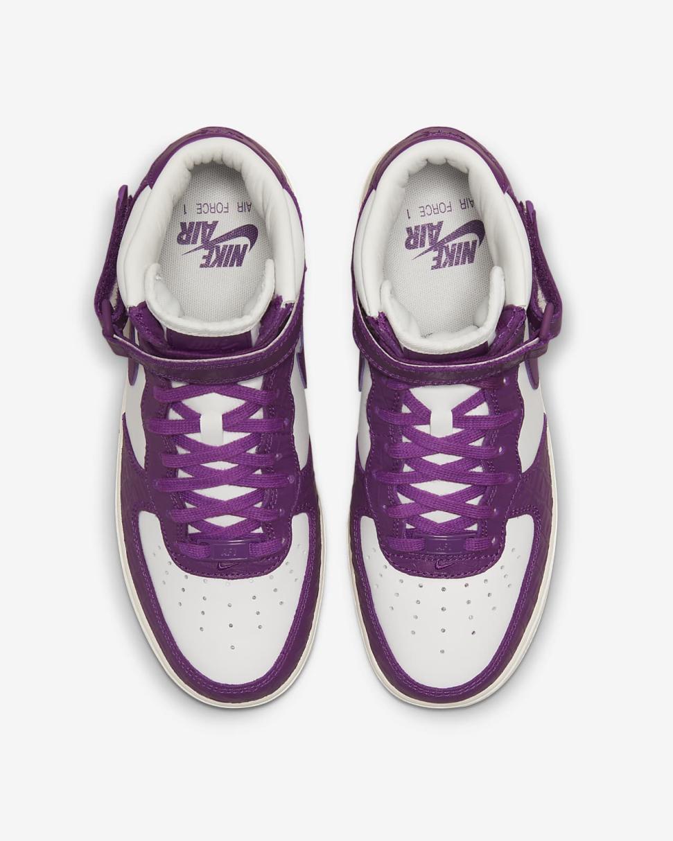 Nike Air Force 1 '07 Mid LX Viotech/Summit White/Summit White/Viotech | Womens Nike Lifestyle