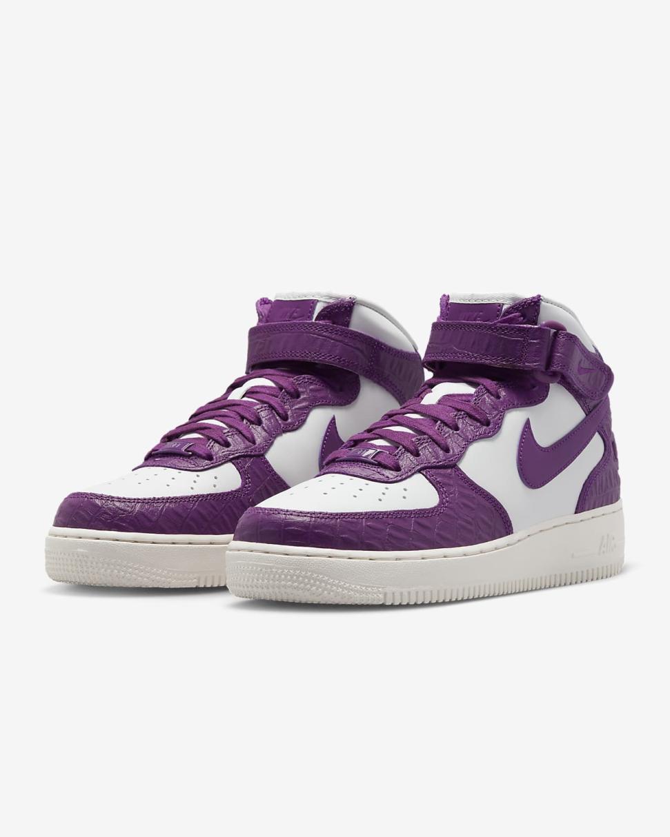 Nike Air Force 1 '07 Mid LX Viotech/Summit White/Summit White/Viotech | Womens Nike Lifestyle