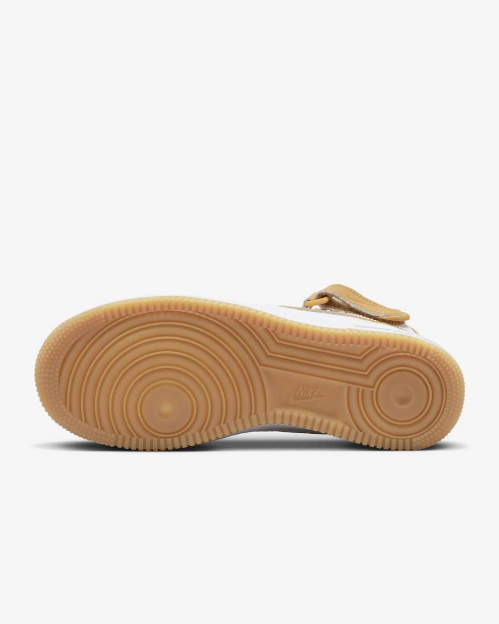 Nike Air Force 1 '07 Mid Summit White/Summit White/White/Desert Ochre | Womens Nike Lifestyle