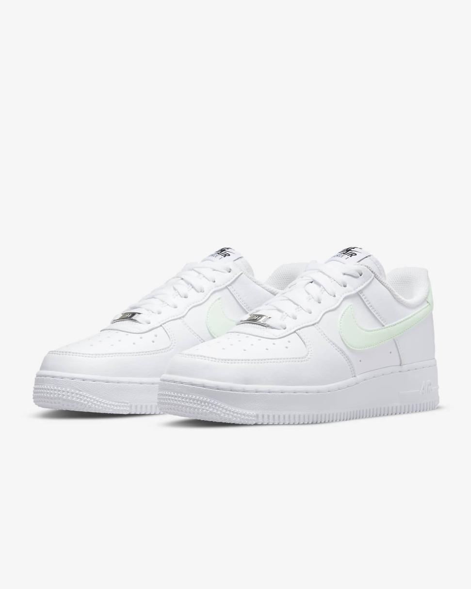 Nike Air Force 1 '07 Next Nature White/Black/Metallic Silver/Barely Green | Womens Nike Lifestyle