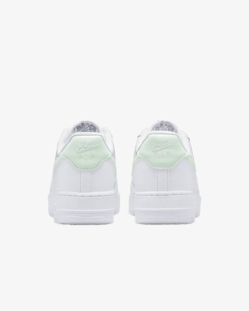 Nike Air Force 1 '07 Next Nature White/Black/Metallic Silver/Barely Green | Womens Nike Lifestyle