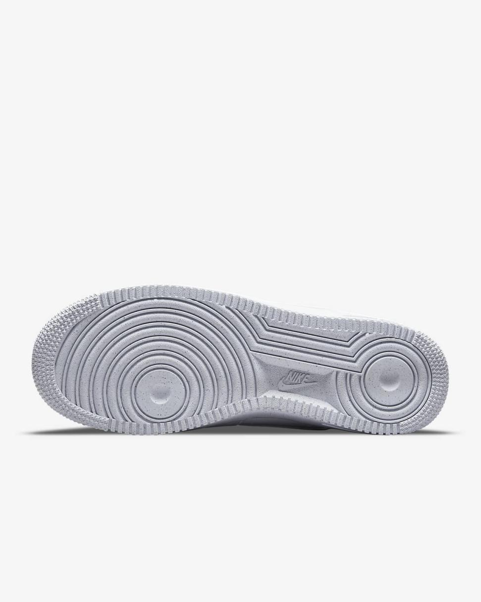 Nike Air Force 1 '07 Next Nature White/Black/Metallic Silver/White | Womens Nike First Day Kicks