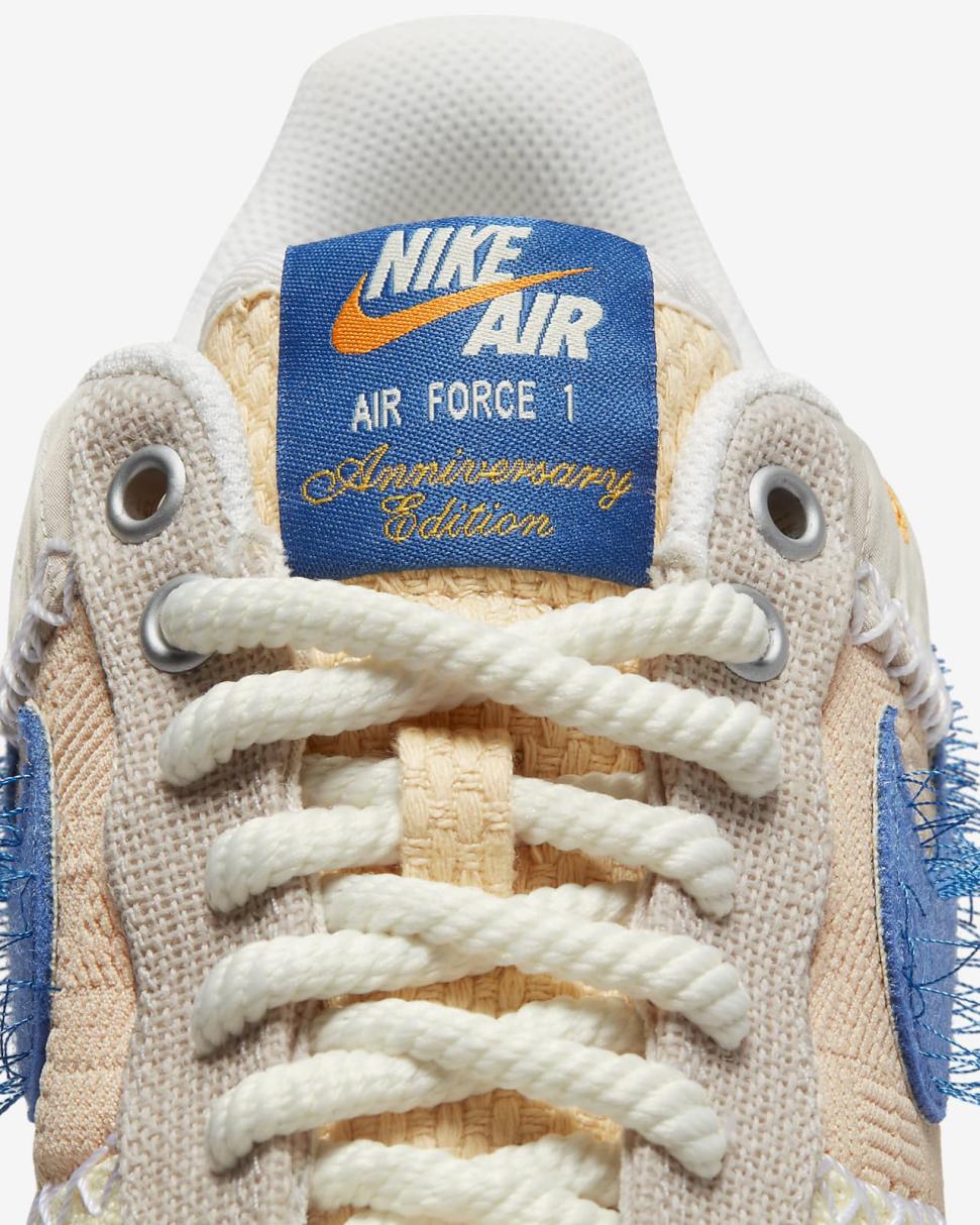 Nike Air Force 1 '07 Premium Sail/Coconut Milk/White Onyx/Dark Marina Blue | Womens Nike Lifestyle