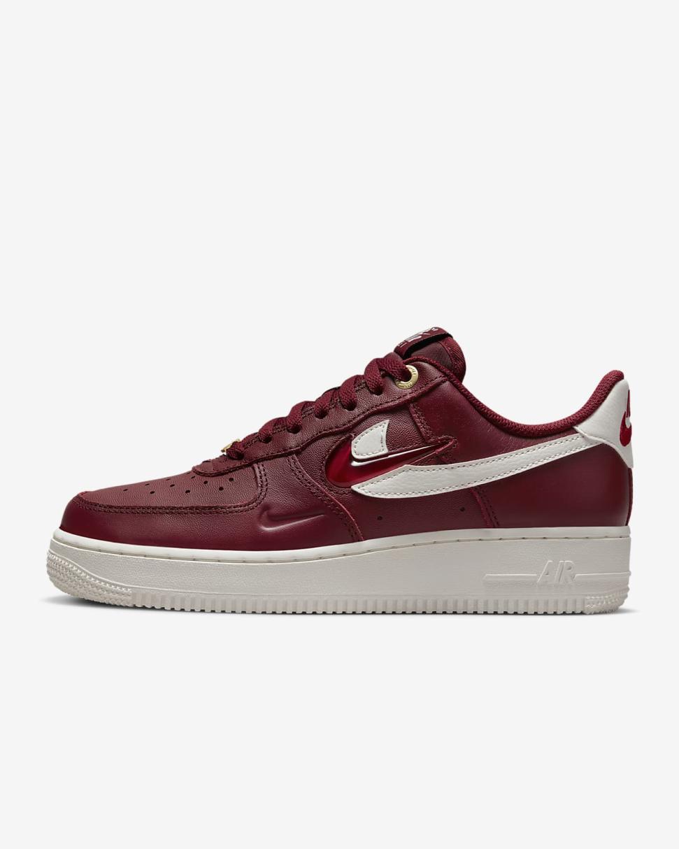 Nike Air Force 1 '07 Premium Team Red/Gym Red/Team Red/Sail | Womens Nike Lifestyle