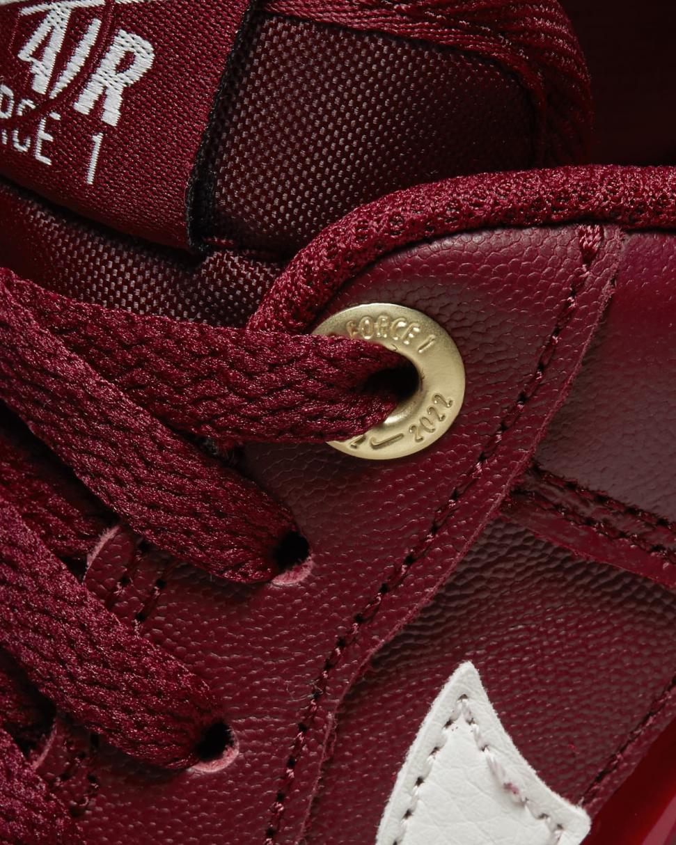 Nike Air Force 1 '07 Premium Team Red/Gym Red/Team Red/Sail | Womens Nike Lifestyle