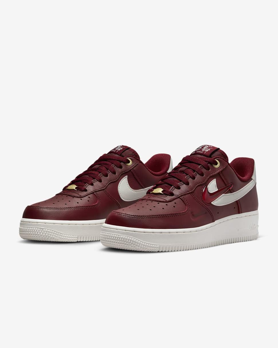 Nike Air Force 1 '07 Premium Team Red/Gym Red/Team Red/Sail | Womens Nike Lifestyle