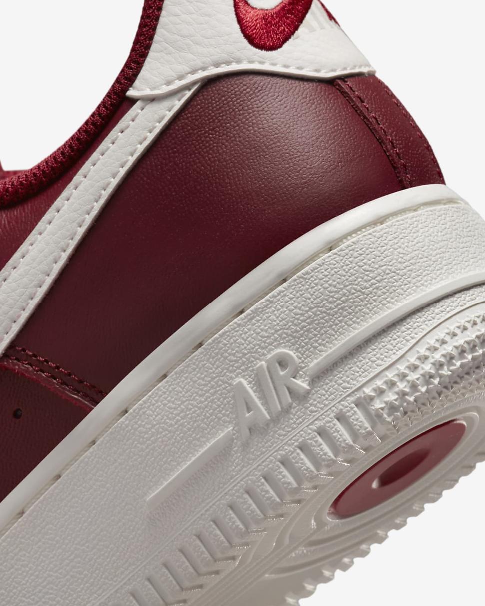 Nike Air Force 1 '07 Premium Team Red/Gym Red/Team Red/Sail | Womens Nike Lifestyle
