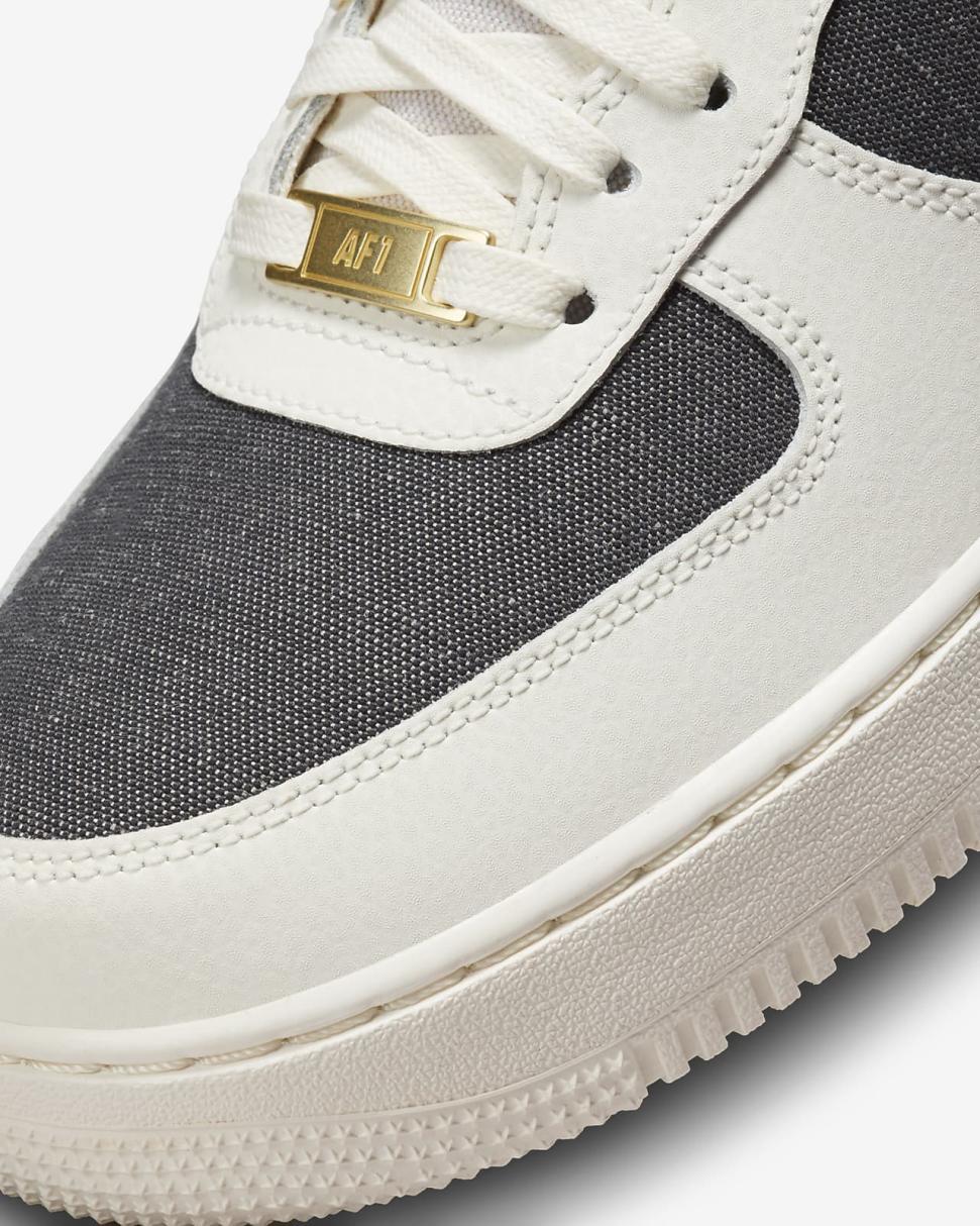 Nike Air Force 1 '07 Sail/Dark Smoke Grey/Safety Orange/Sail | Mens Nike Lifestyle