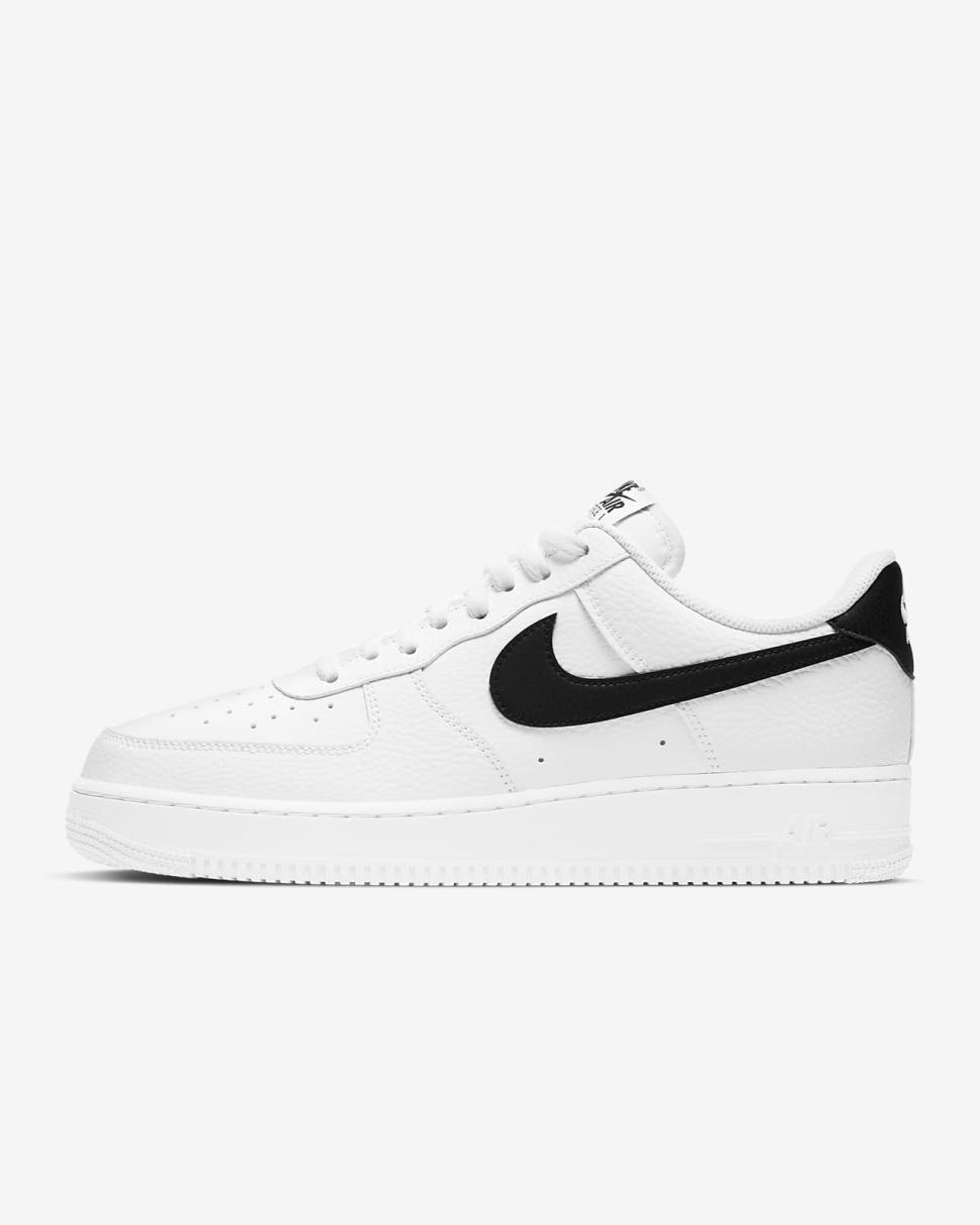 Nike Air Force 1 '07 White/Black | Mens Nike First Day Kicks