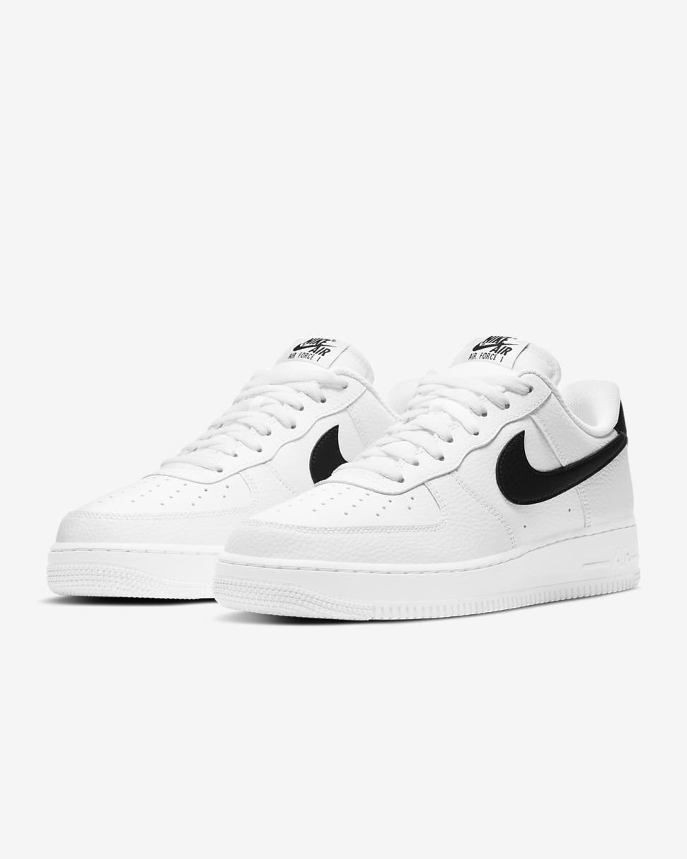 Nike Air Force 1 '07 White/Black | Mens Nike First Day Kicks