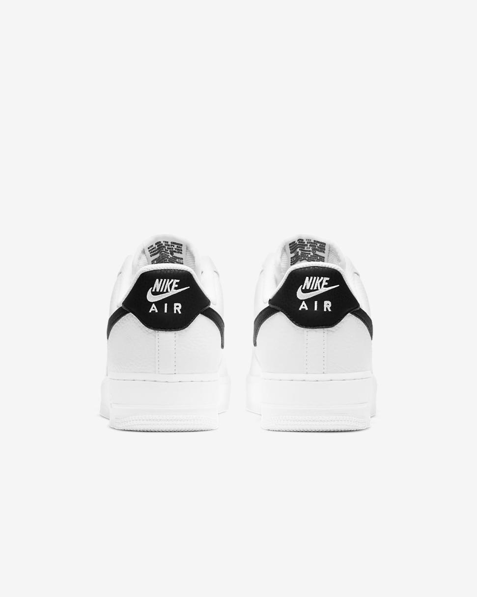 Nike Air Force 1 '07 White/Black | Mens Nike First Day Kicks