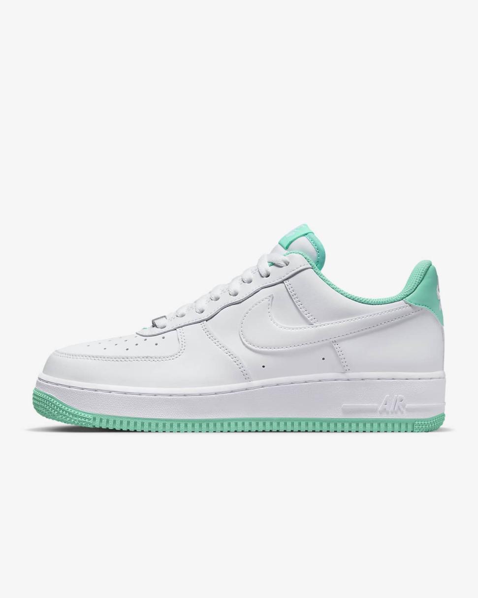 Nike Air Force 1 '07 White/Light Menta/White | Mens Nike Lifestyle