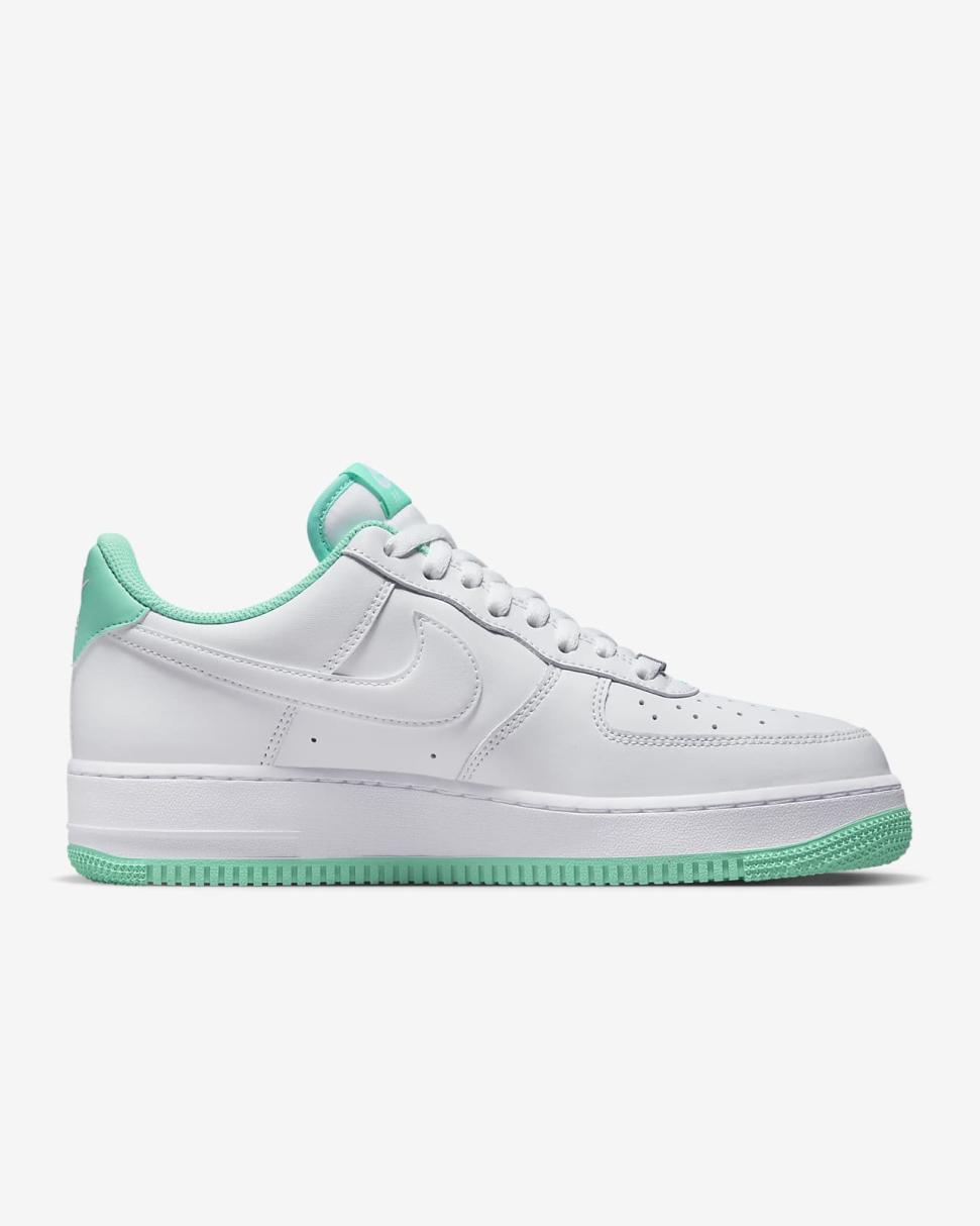 Nike Air Force 1 '07 White/Light Menta/White | Mens Nike Lifestyle