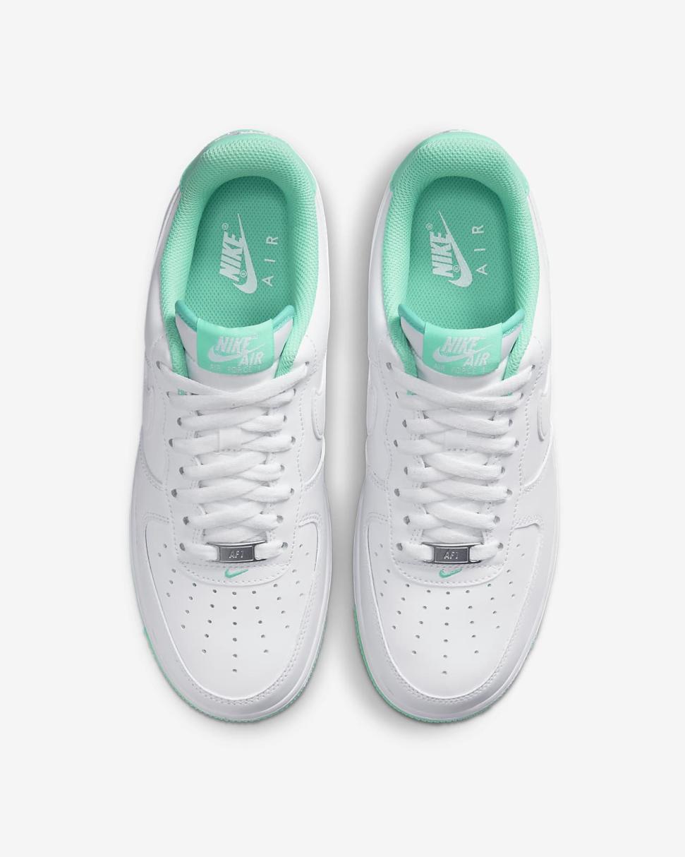 Nike Air Force 1 '07 White/Light Menta/White | Mens Nike Lifestyle