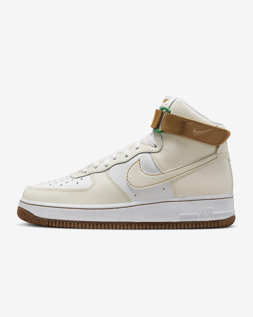 Nike Air Force 1 High '07 LV8 EMB Phantom/White/Elemental Gold/Phantom | Mens Nike Lifestyle