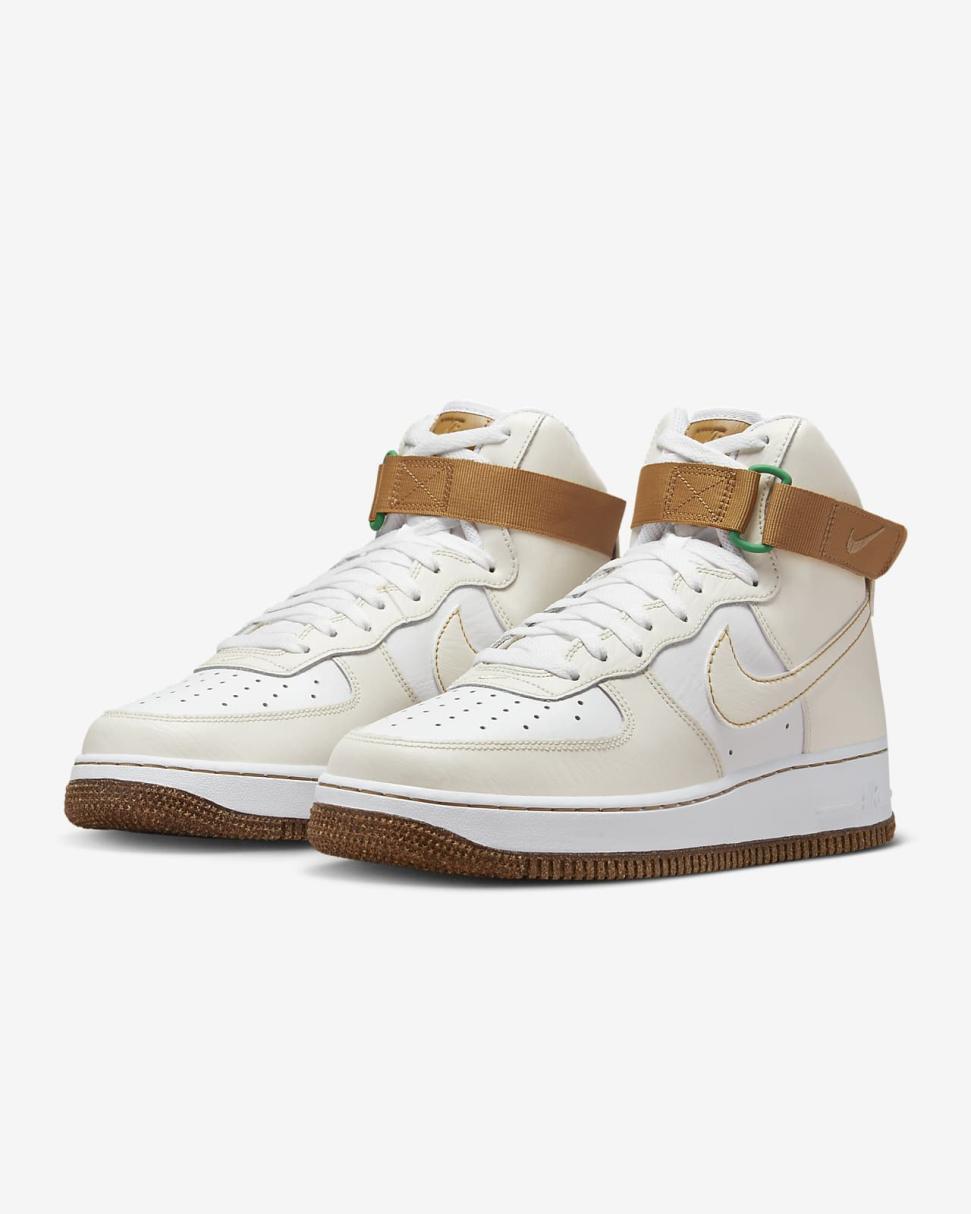 Nike Air Force 1 High '07 LV8 EMB Phantom/White/Elemental Gold/Phantom | Mens Nike Lifestyle