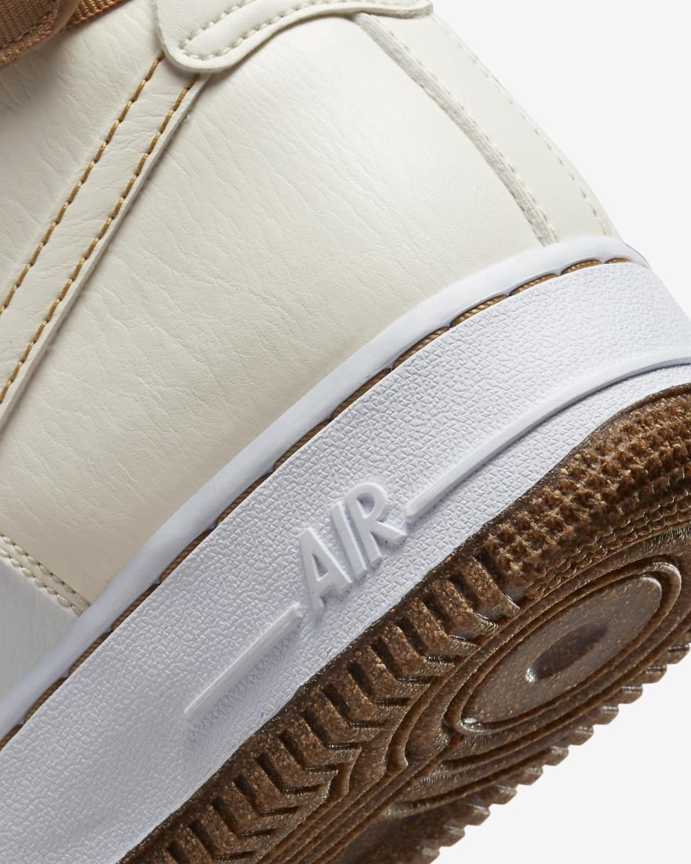 Nike Air Force 1 High '07 LV8 EMB Phantom/White/Elemental Gold/Phantom | Mens Nike Lifestyle