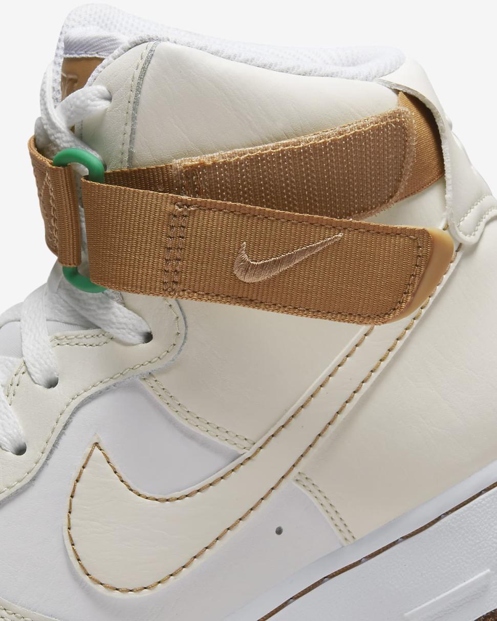 Nike Air Force 1 High '07 LV8 EMB Phantom/White/Elemental Gold/Phantom | Mens Nike Lifestyle