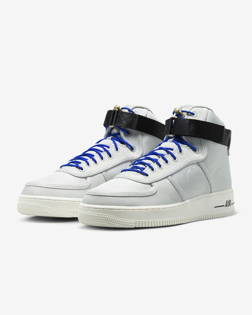 Nike Air Force 1 High '07 LV8 Photon Dust/Black/Game Royal/Photon Dust | Mens Nike Lifestyle
