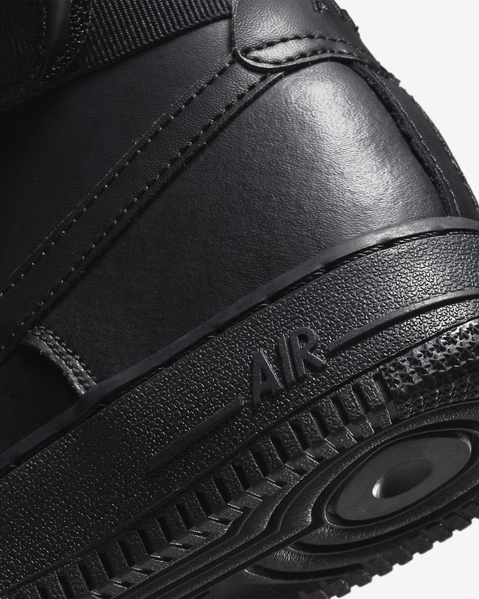 Nike Air Force 1 High LE Black/Black | Kids Nike Air Force 1