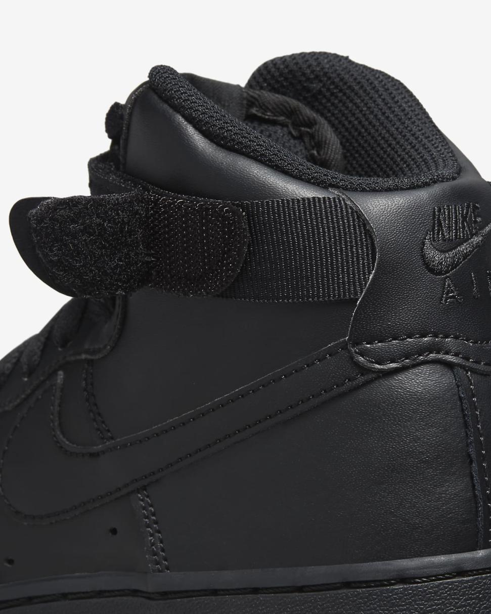 Nike Air Force 1 High LE Black/Black | Kids Nike Air Force 1