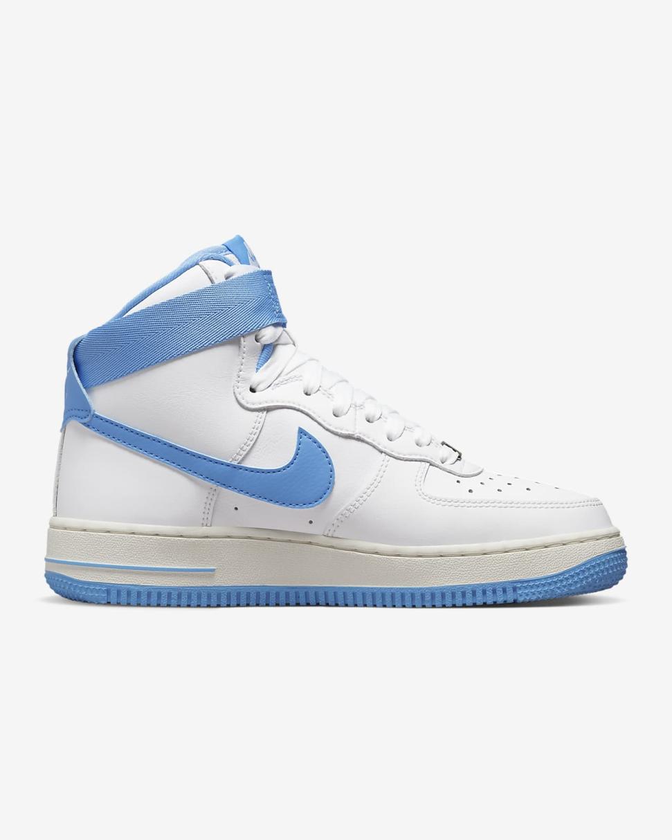 Nike Air Force 1 High Original White/Sail/University Blue | Womens Nike Lifestyle